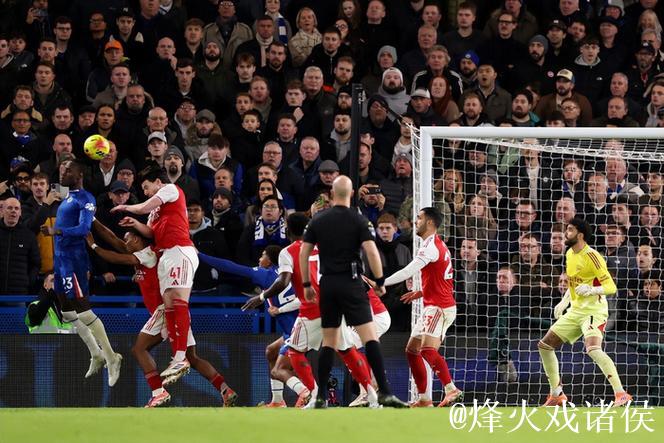 亿元先生染红，切尔西1-1战平阿森纳